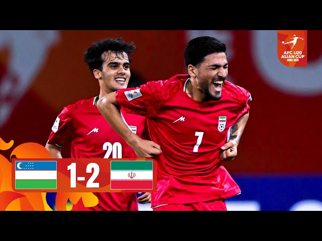 Team Melli claim group victory! | Uzbekistan - IR Iran | Highlights | AFC U20 Asian Cup™ 2025