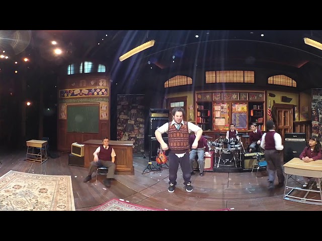 360 Video: On-Stage at Broadway’s "School of Rock"