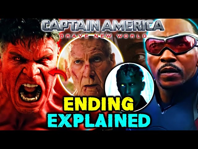 Captain America: Brave New World (2025) Ending Analysed - Is The Movie Teasing Doomsday's Entry?