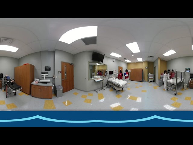 360 Video Nursing Pediatric Human Patient Simulator Lab