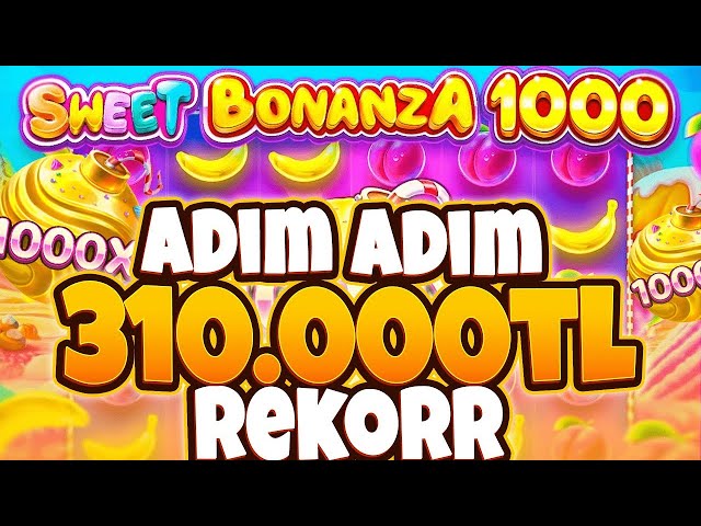 SWEET BONANZA 1000 🍭 YENİ SLOT OYUNU 🍭 ADIM ADIM 300.000TL MUHTEŞEM KASA KATLADIK 1000X PATLADI