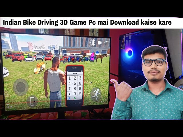 How to Download Indian Bike Driving 3D Game  on PC || Indian Bike Driving 3d