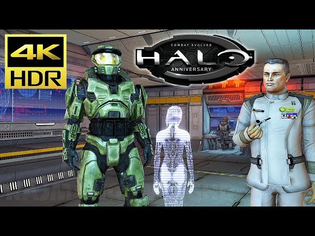 [4K HDR] HALO: Combat Evolved - Xbox One X Gameplay (TMCC) @ 60ᶠᵖˢ UHD ✔