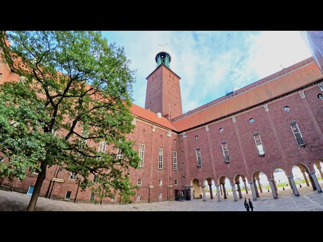 🇸🇪360°Stockholm, Sweden: City Hall 瑞典 斯德哥爾摩 市政廳 Stockholms stadshus