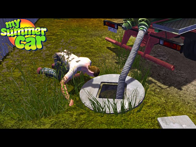 EMPTYING SEPTIC TANK with GIFU - FAST and GOOD - My Summer Car Story [S4] #176