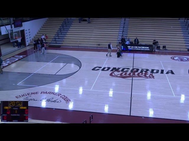 Concordia Lutheran High School vs DeKalb High School Womens Varsity Basketball