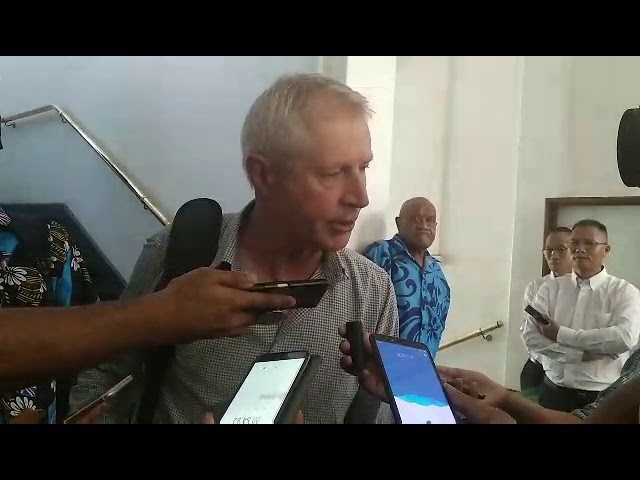 Newsroom co-Editor Mark Jennings in Suva, Fiji