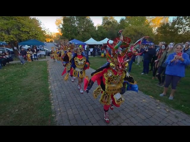 La Diablada Boliviana at Dia de los Muertos Festival 2022 3D 180 VR