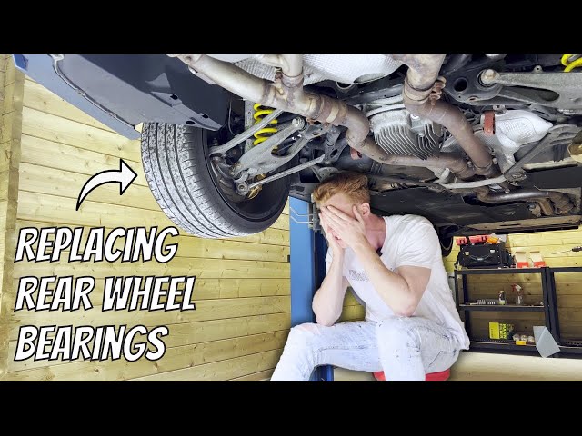 BMW M3 Competition: Replacing Rear Wheel Bearings (SPECIAL GUEST APPEARANCE?!)