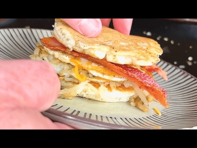 Move Over McGriddle—This Pancake Breakfast Sandwich Wins!