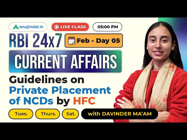 Finance Current Affairs | GA for RBI Exam 2025 | RBI 247 Anuj Jindal | RBI Grade B Preparation 2025