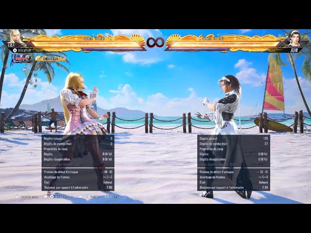 TEKKEN8_ Jun phase offensive anti step +6f,f+2