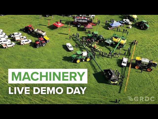 Live Demo Day: The latest and greatest machinery for growers