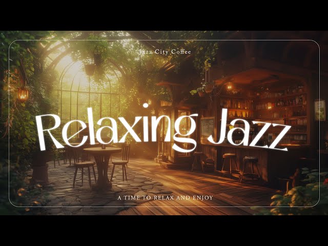 Jazz Relaxing Music at Cozy Coffee Shop ~ Smooth Jazz Music for Study, Work, Deep Sleep | HDR