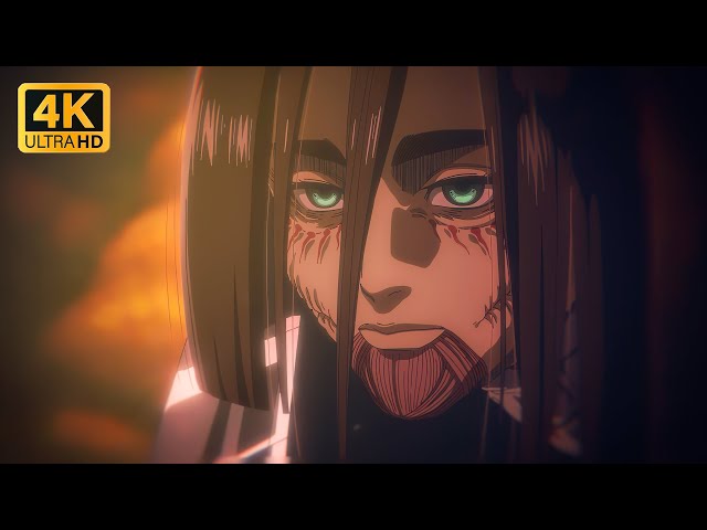 Eren's Death [4K] | Attack On Titan Final Season