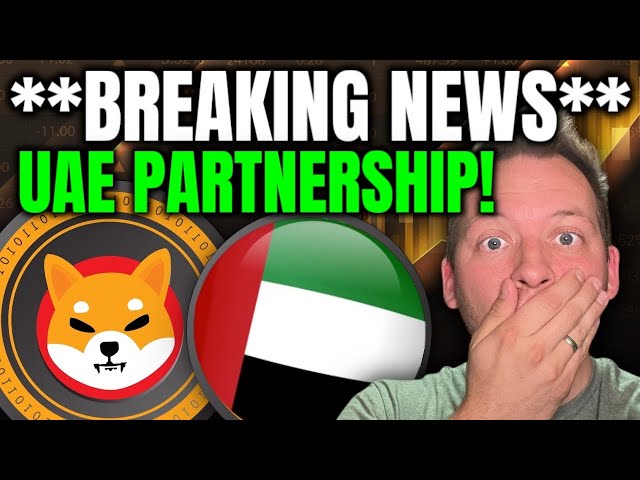 SHIBA INU - **BREAKING NEWS**!! SHIB PARTNERS WITH UAE! WEB3 WINNER?!