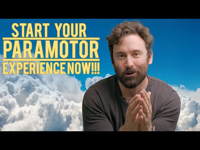 Can't Afford to Paramotor? Do This!