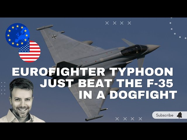 Eurofighter Typhoon Beats F-35 in Dogfight Over Germany!