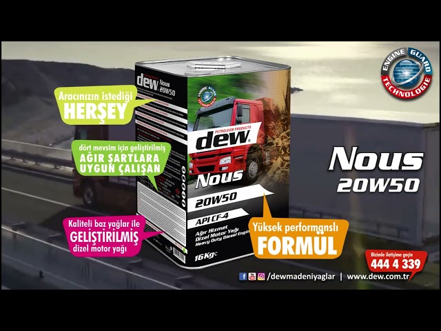 as the ‘long-life motor oil’ brand DEW ENGINE OIL/LUBRICANT