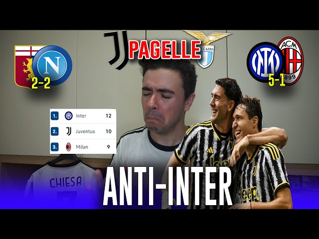 È LA JUVENTUS L'UNICA ANTI-INTER? Juventus Lazio 3-1 | Pagelle