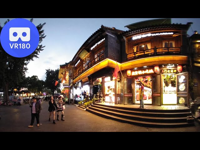 From (Beijing) Lama Temple to Houhai Traditional Alley Way从雍和宫到后海 VR180