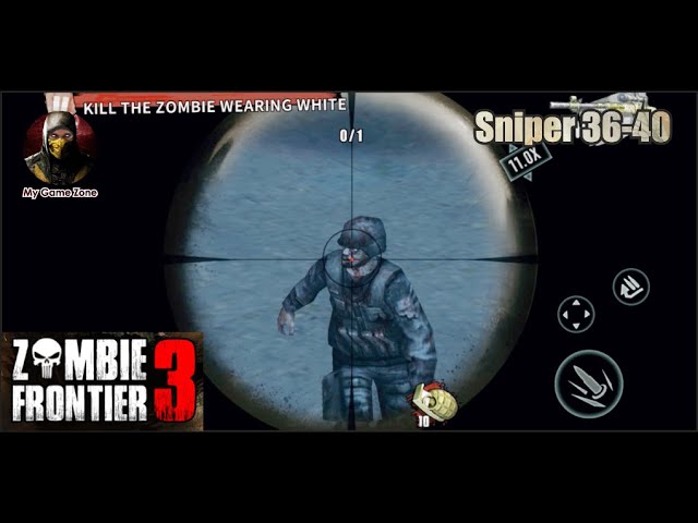 #Zombie Frontier 3 | Sniper | 36, 37, 38, 39 & 40 Gameplay