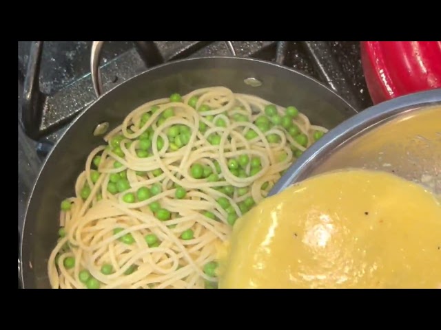 How to Make Weight Watchers Pasta Carbonara with Peas Easy Weeknight Dinner Ideas