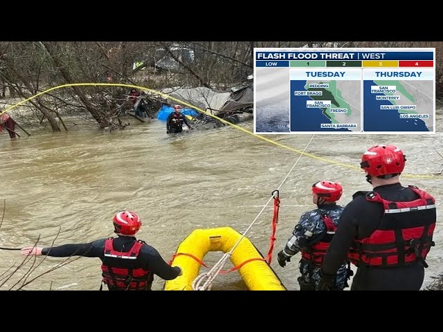 Pacific Coast highway closed days after reopening amid mudslide, flooding threats