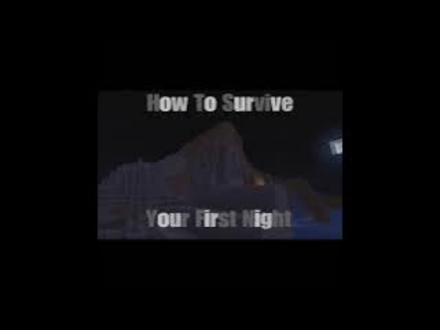 How To Survive Your First Night In Minecraft #shorts #trending #minecraft