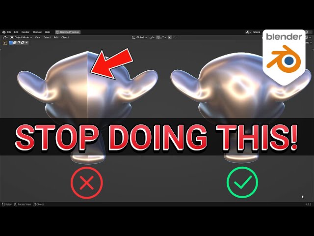 5 Common Mistakes in Blender and How to Fix Them!