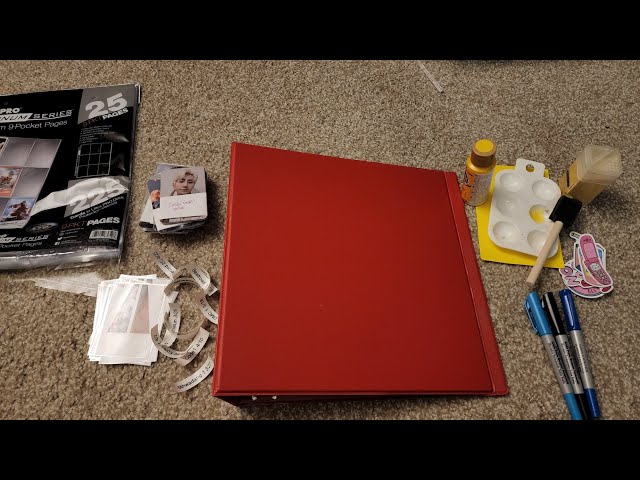 Creating My TAN ( 탄 ) Photocard Binder