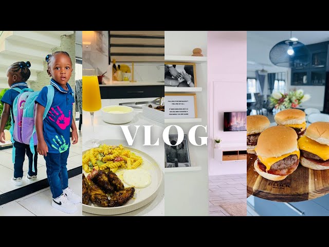 #VLOG: Zuri’s First day of school | Cleaning | Home Decor | cooking | South African YouTuber