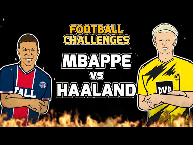 🔥MBAPPE vs HAALAND🔥 Football Challenges! (Frontmen 2.10)