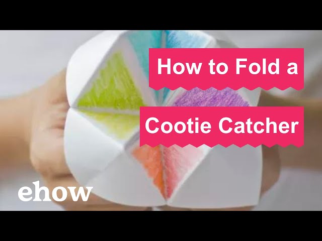 How to Fold a Cootie Catcher