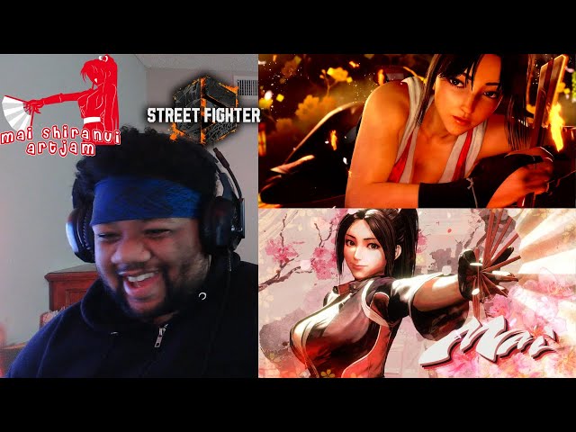 Street Fighter 6 - Mai Shiranui Gamplay Trailer Reaction