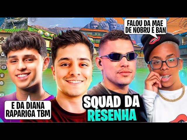 BOCA DE 09 SOC0U A WEB CAM APÓS MORRER PRA PODER KKKKKKK! SQUAD DA RESENHA! NOBRU, CORINGA E RACHA