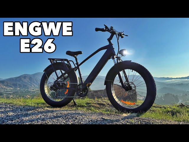 Engwe E26 eBike Test & Review - Powerful Fat Tire Electric Bicycle