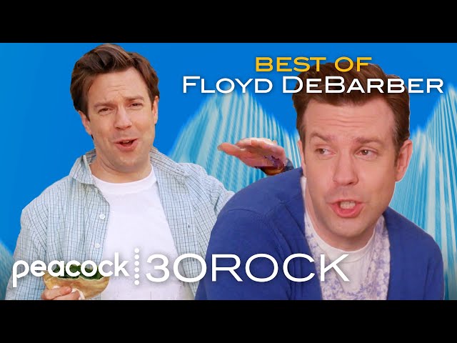 Floyd's Iconic Moments | Best of Jason Sudeikis as Floyd DeBarber | 30 Rock