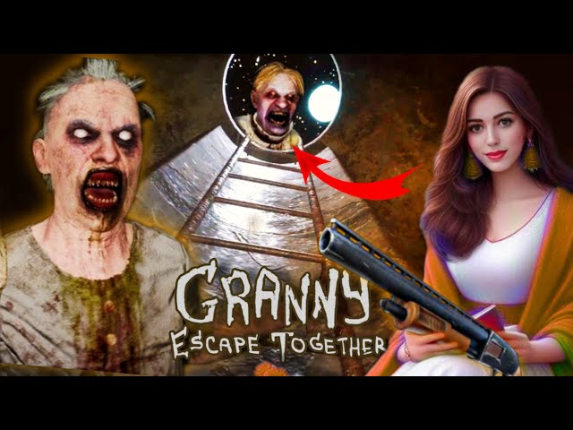 *NEW SEWER ESCAPE ENDING*|| GRANNY ESCAPE TOGETHER GAMEPLAY|| #granny #horror #grannygame #girlgamer