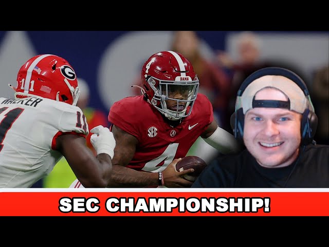 Alabama fan reacts to SEC Championship 2023 (Alabama vs. Georgia)