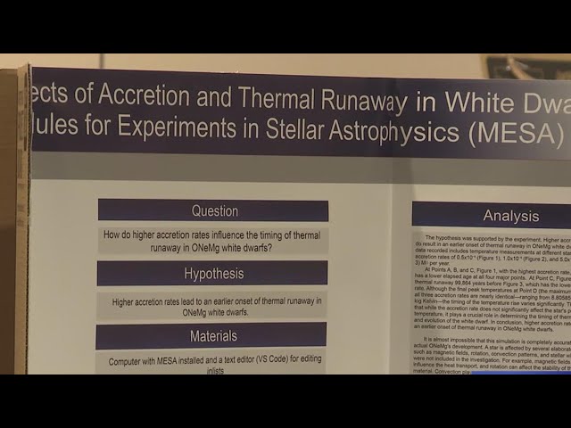 Coastal Bend Regional Science Fair held at A&M-CC on Friday