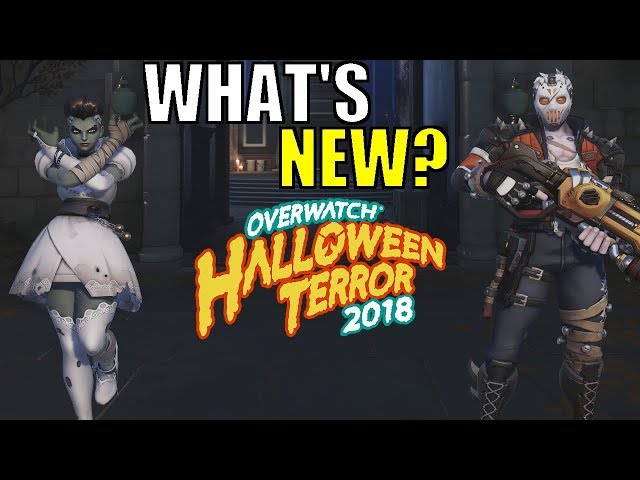 Overwatch: Halloween Terror 2018 | What's New? Skins, Emotes and More! HD