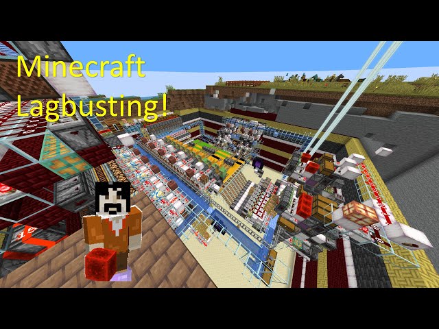 Minecraft lagbusting (2/2)! How to avoid and reduce lag in your Minecraft world.  Java 1.21.4