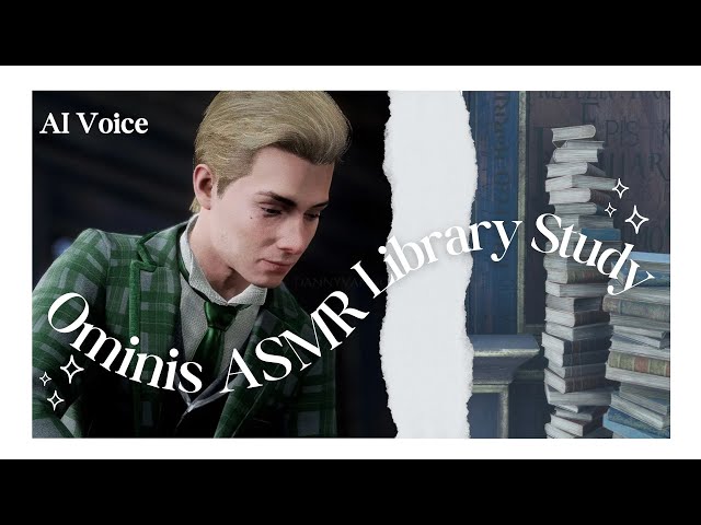 ASMR Studying in the Library with Ominis Gaunt