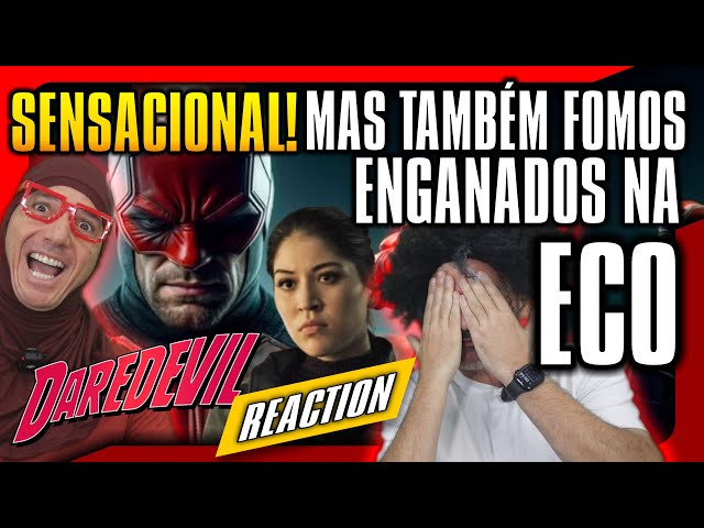 👀😂 Demolidor: Renascido - Trailer INCRÍVEL! Mas Será que Vai Ser Outro Lixo Como Echo?  #reaction