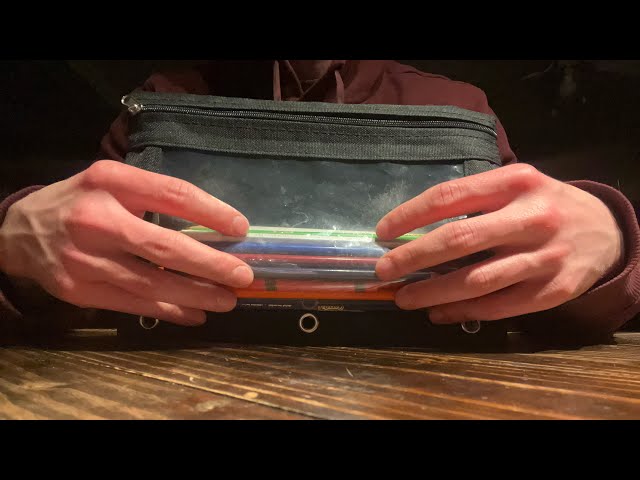 Lofi AGGRESSIVE pencil case RUMMAGING/CRINKLING