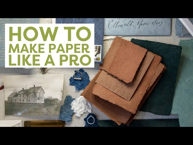 How to Make Paper Like A Pro | HGTV Handmade