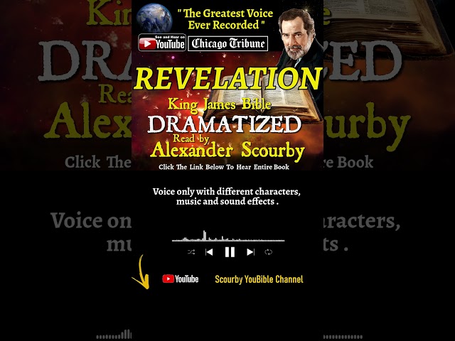 66~Book of Revelations Short | By Scourby | DRAMATIZED | God is Spirit, Truth & Love #youtubeshorts