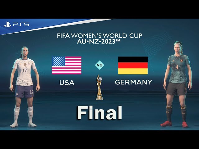 FIRST GAMEPLAY - FIFA 23 - USA Vs. Germany - WOMEN’S WORLD CUP Final - AU•NZ•2023™