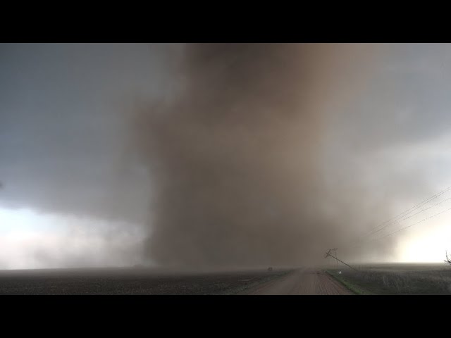 Close-Range Tornadoes North of Flagler, CO (4K Full) - May 28, 2018